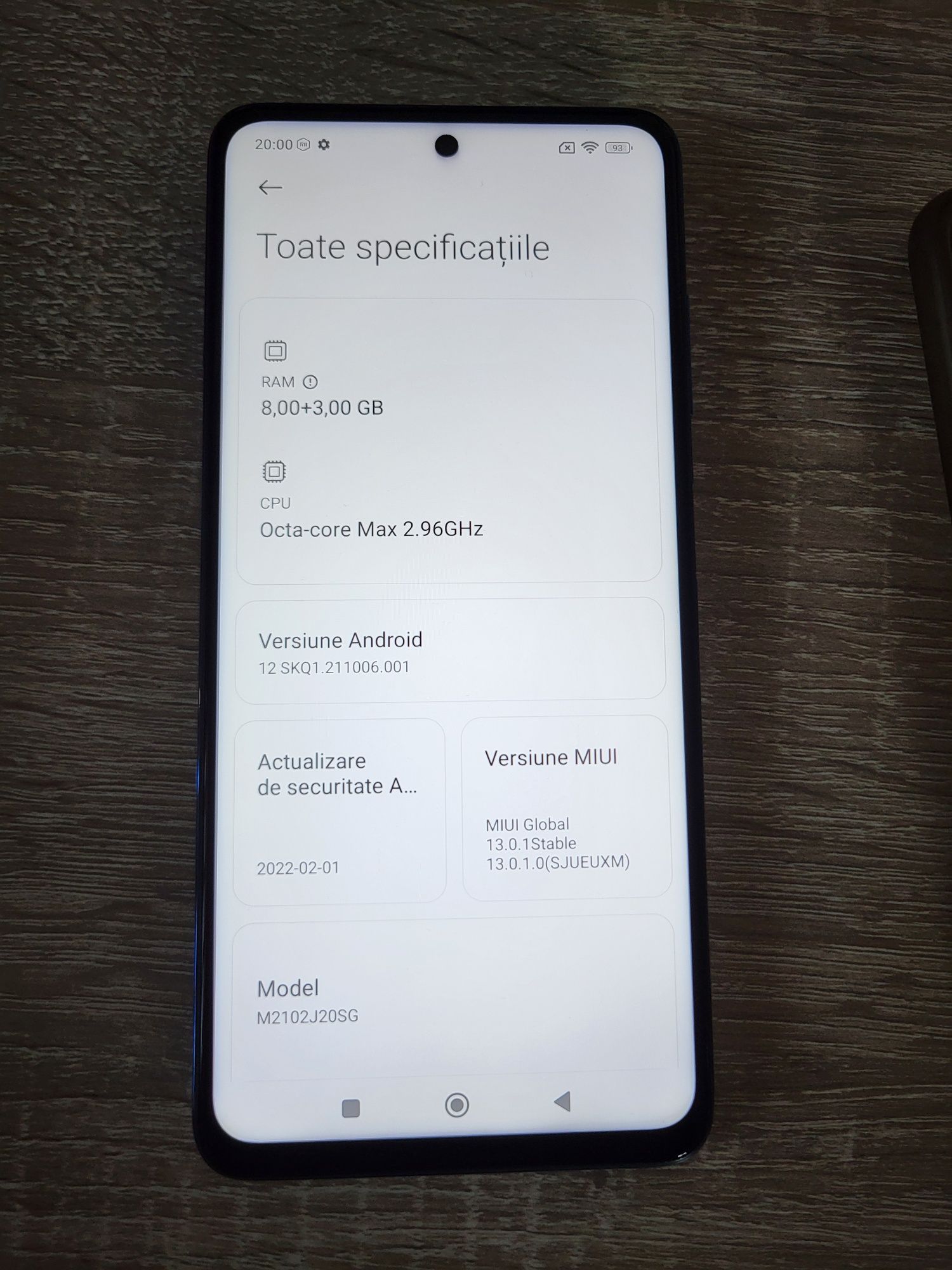 Telefon Xiaomi  POCO X3 PRO , 11 GB ram , stocare 256 GB dual sim