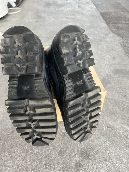 Боти черни ZARA, естествена кожа