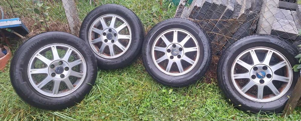 4 Jante aliaj Ford FOCUS 2 cu cauciucuri vara 195/65/15