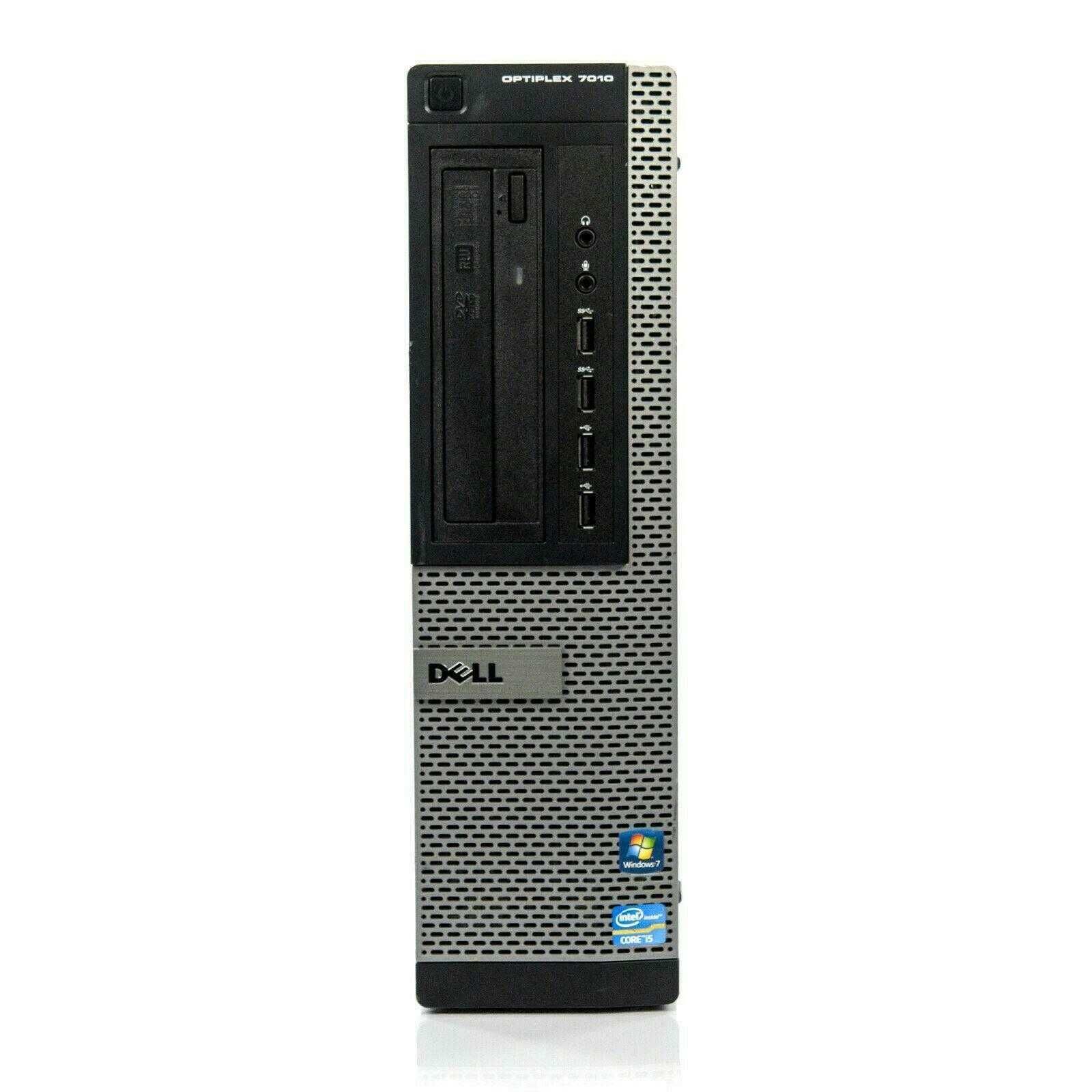 Компютър DELL 7010 DT i7-3770 8GB 256GB SSD Windows 10 / 11 гаранция