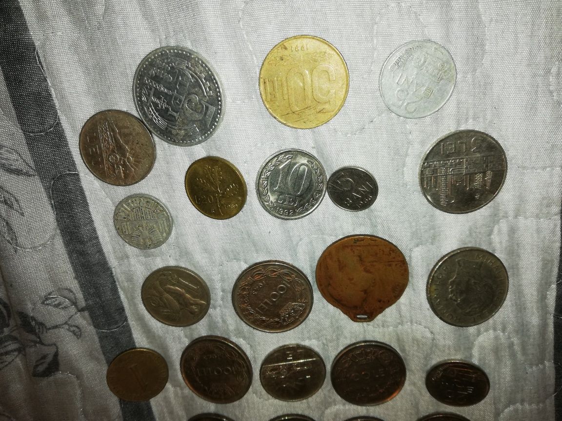 Lot colecție monede