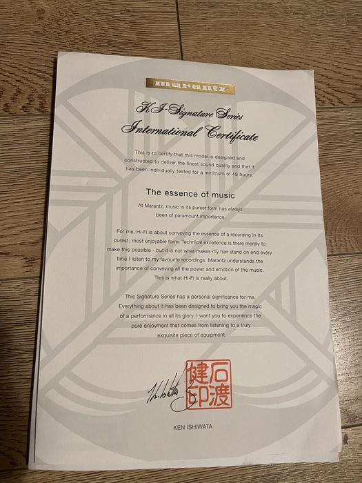 CD Marantz 63 Ken Ishiwata