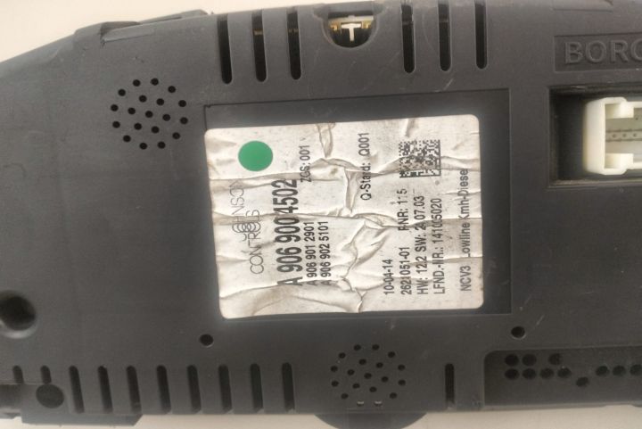 Ceasuri de Bord a9069004502 Mercedes-Benz Sprinter a 2-a generatie 90