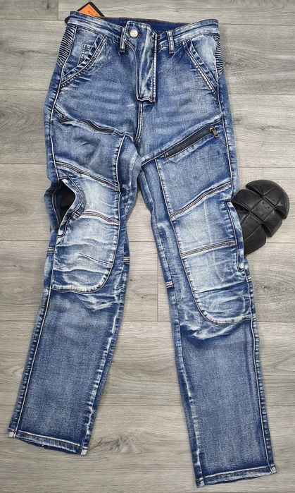 Blugi moto cu protecții,Volero, XS/S