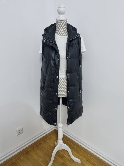 Vesta imitație piele Zara (mar.XS)