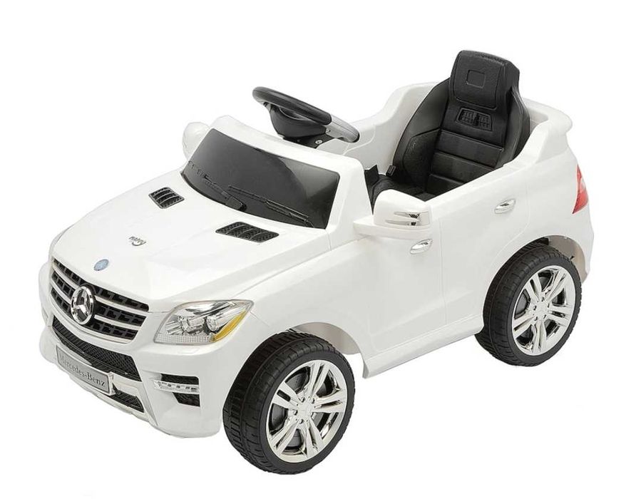 Детска акумулаторна кола - джип Mercedes, бял