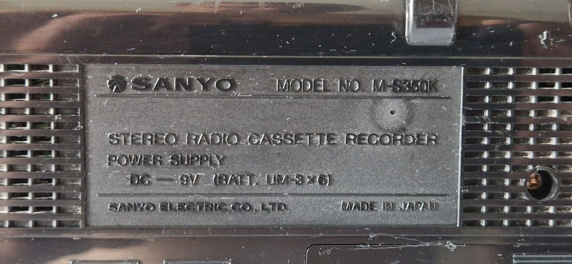 Радиокасетофон Sanyo M-S350K Japan