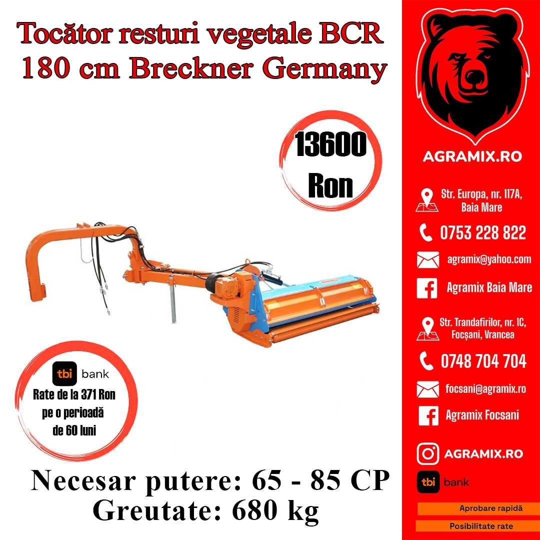 Tocatoare resturi vegetale BCR 1.4-1.8-2 m noi Agramix