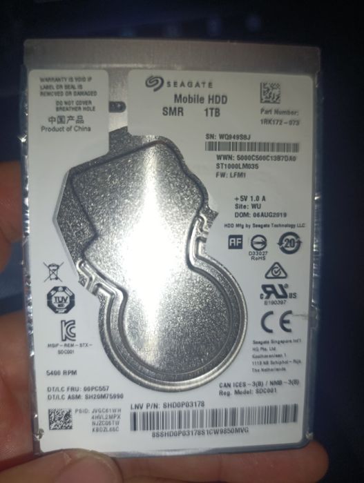 Жесткий диск 1 тб