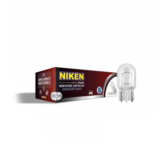 Халогенни Крушки NIKEN Т20 21W - 12V 10 БРКУТИЯ