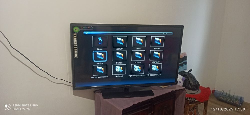 Samsung 43talik android smart emas aybi bor