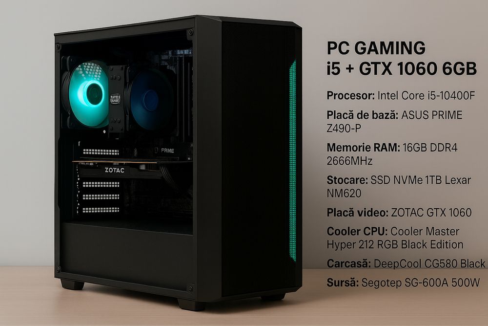 Calculator Gaming / Office – i5-10400F