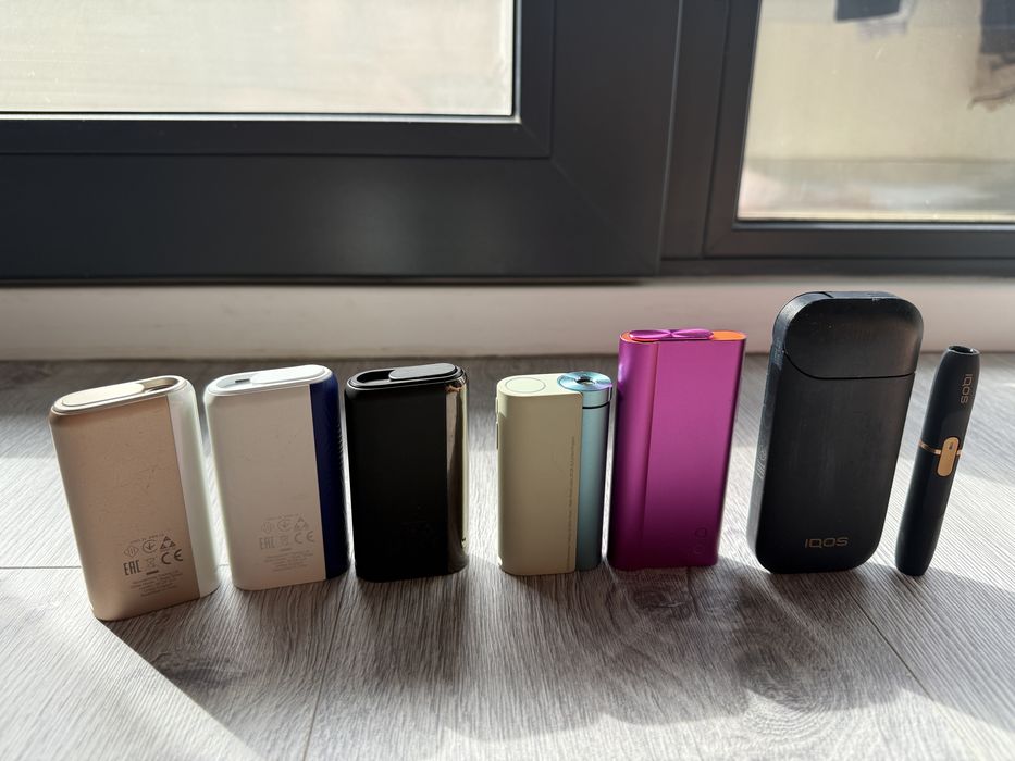 Iqos relativ noi si GLO SIGILATE si vuse go