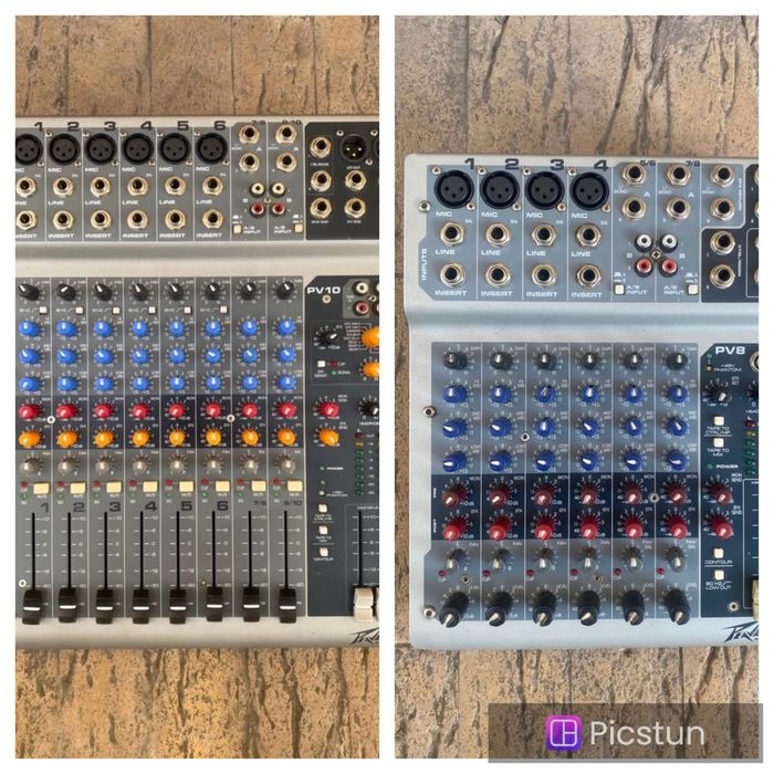 Peavey PV10 / Peavey PV8  ( voce - instrumente )