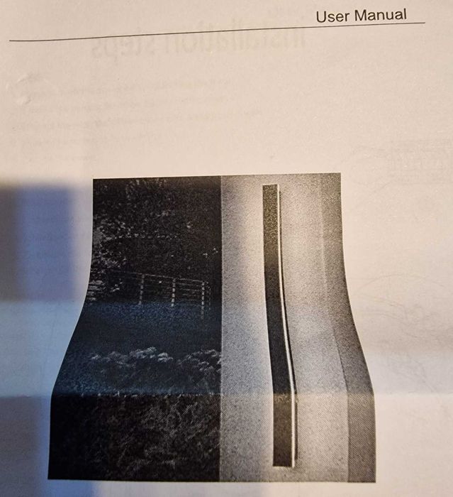 Lampă de Perete Exterior/Interior - 72W LED Lumină Albă - 120 cm