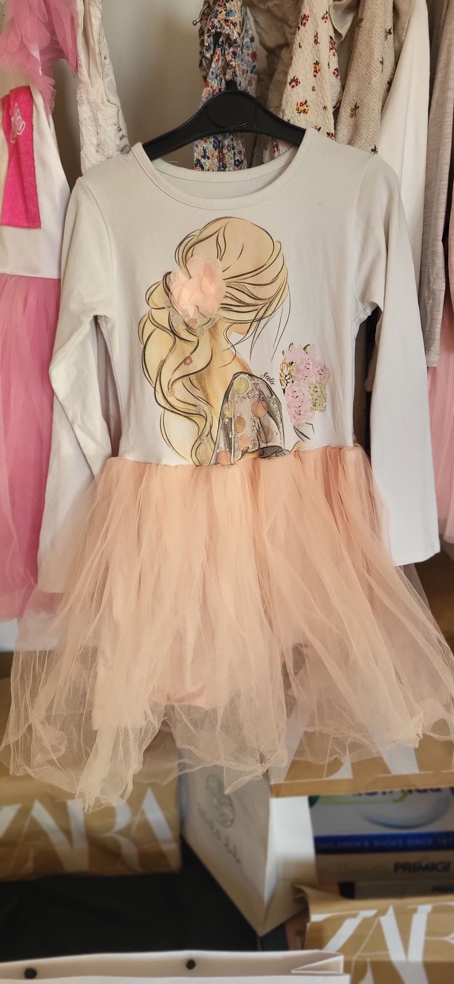 Детски рокли 110,116,122, Zara и др.