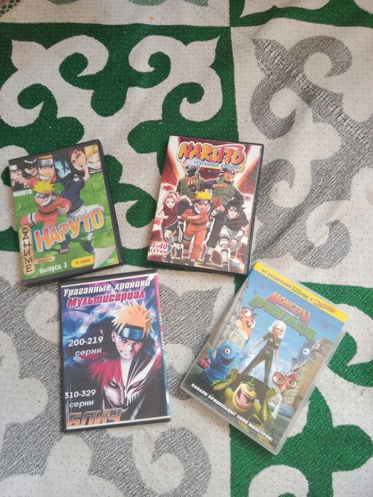 Продаю 16 мультфильмов с дисками за каждую 50тг