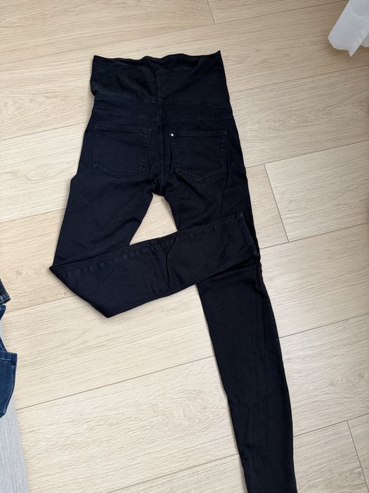 Skinny черни дънки за бременни H&M