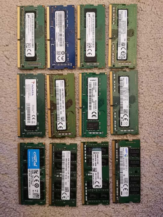 Memorie laptop RAM DDR4 8GB cu garanție