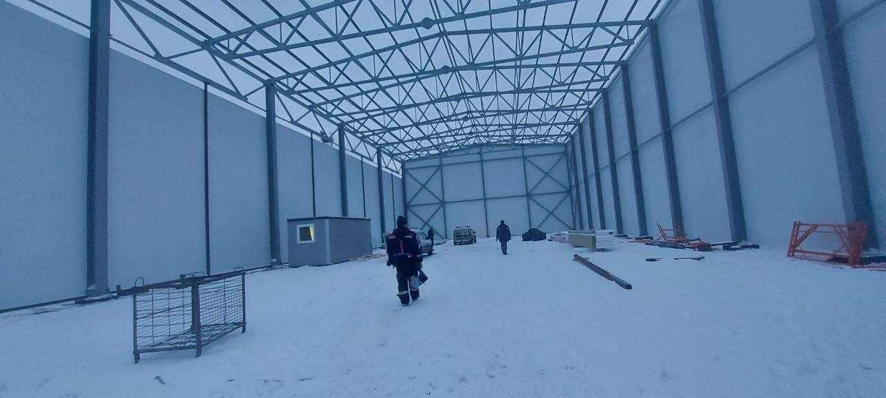 Металлоконструкция и сэндвич панели. Ангары, магазины, склады, заводы