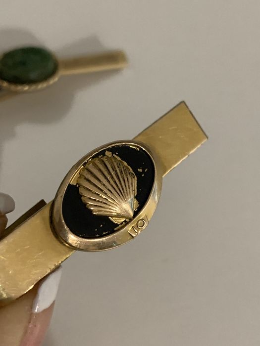 Pin de cravate placate cu aur