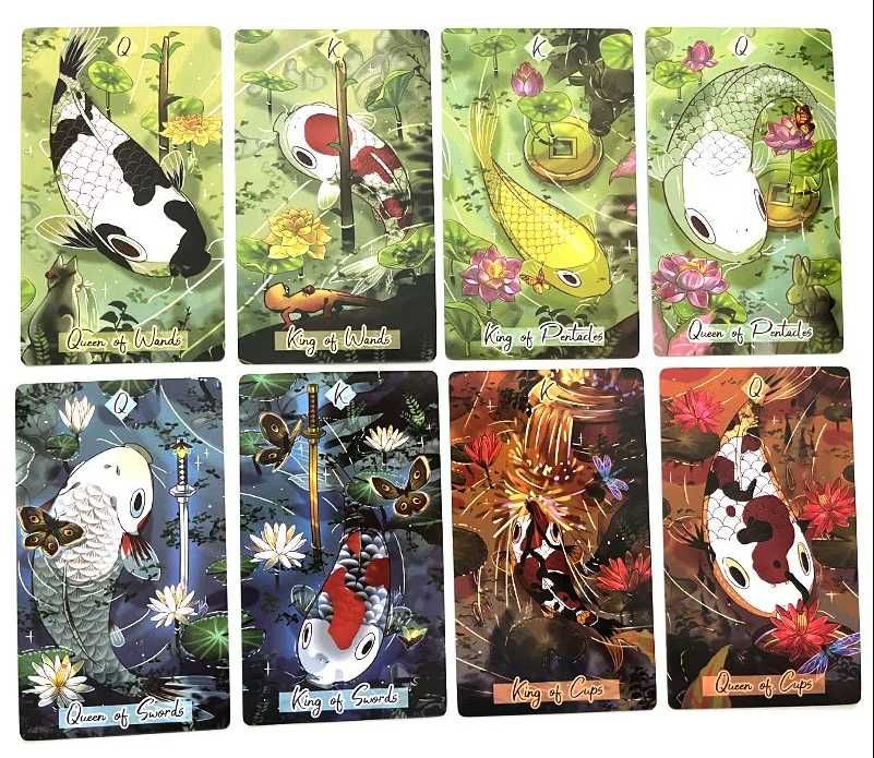 Таро 7х12см: Seasonal Fox Tarot & Wild Child Tarot & Nishikigoi Tarot