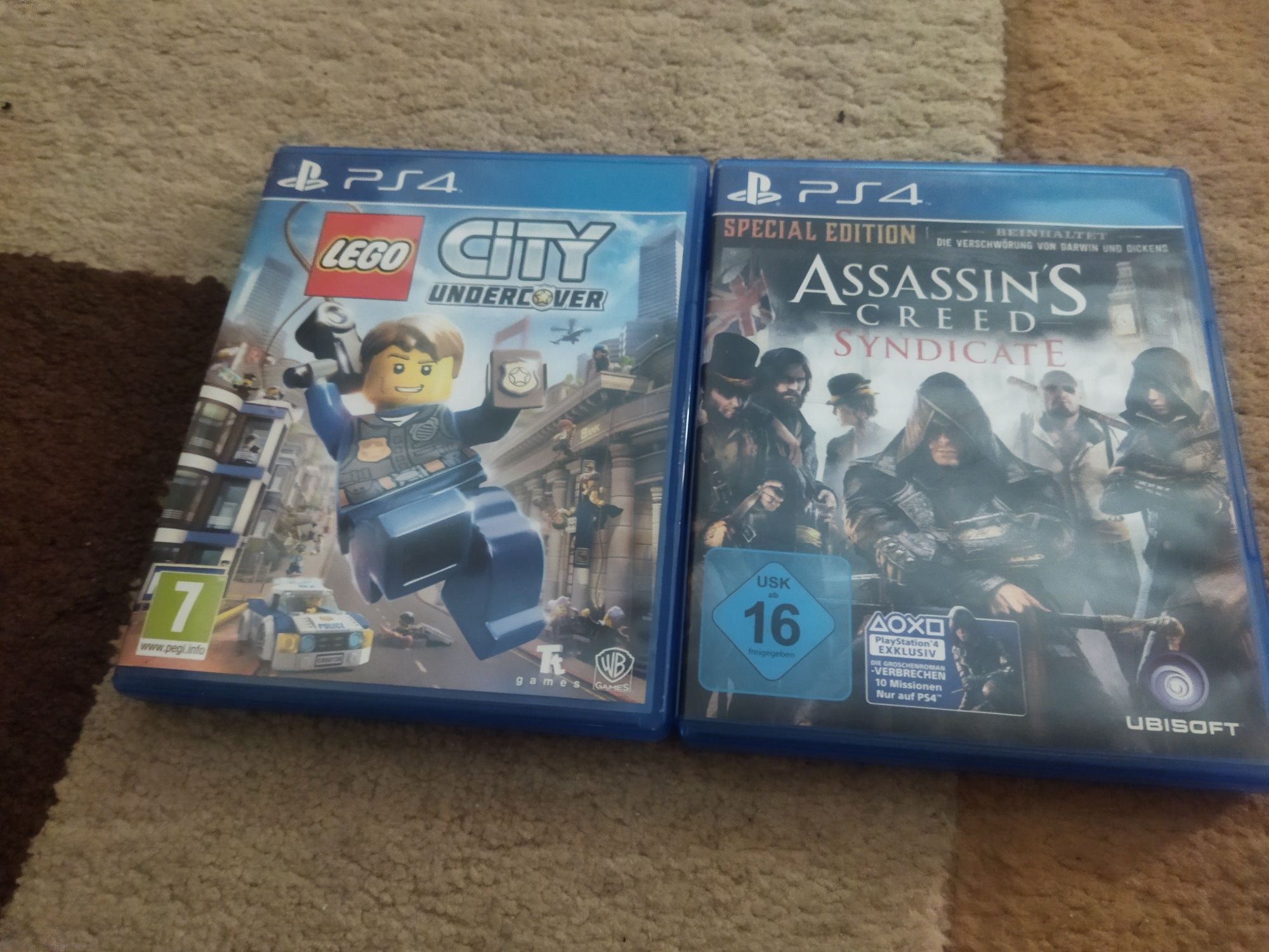 Vând 2 jocuri ps4