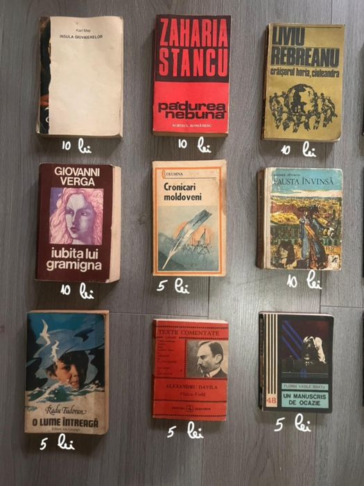 Diverse cărți vechi