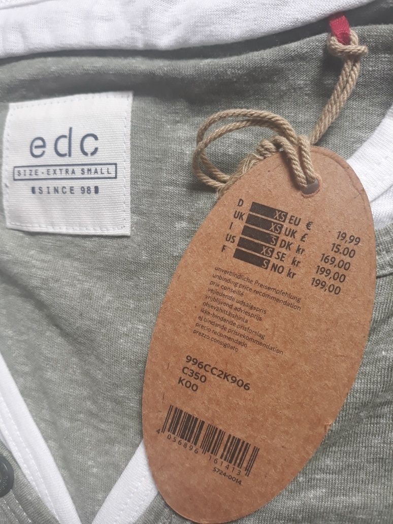 Tricou barbati Xs EDC BY ESPRIT