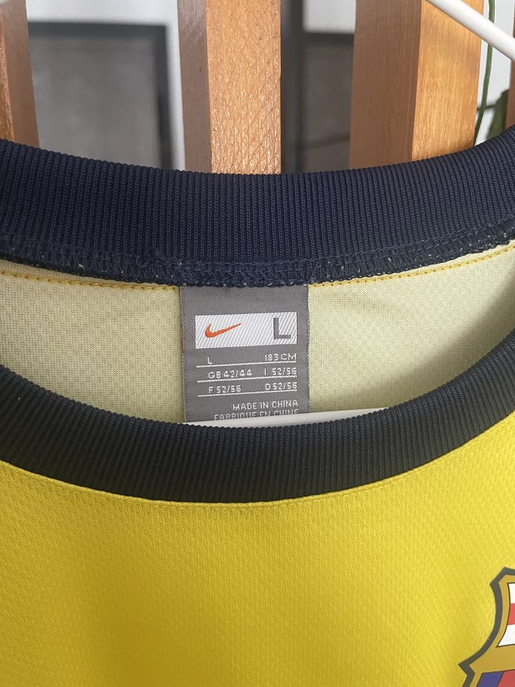 Tricou fotbal Barcelona Nike 2008-2010, mărime L