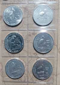 Монеты Бурунди Фауна