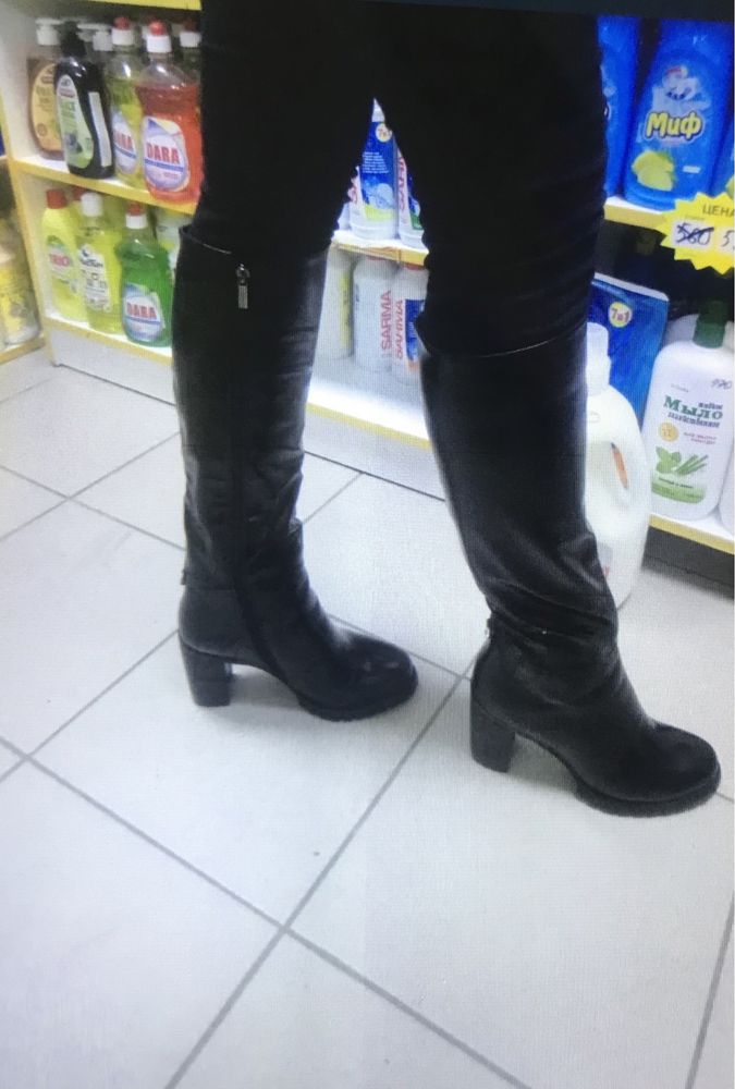 Сапоги европейка