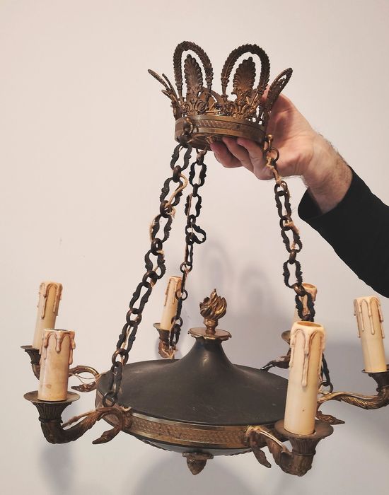 Candelabru deosebit in stilul Empire