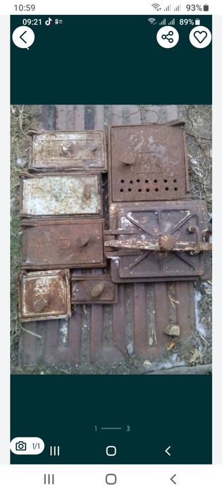 Продам печные дверцы