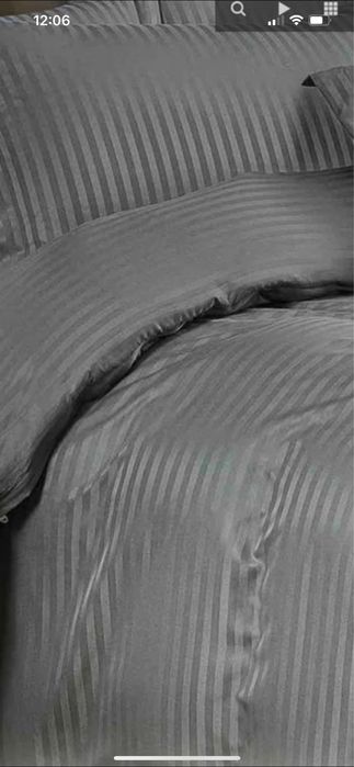 Lenjerie bumbac,completa,king size 6 piese