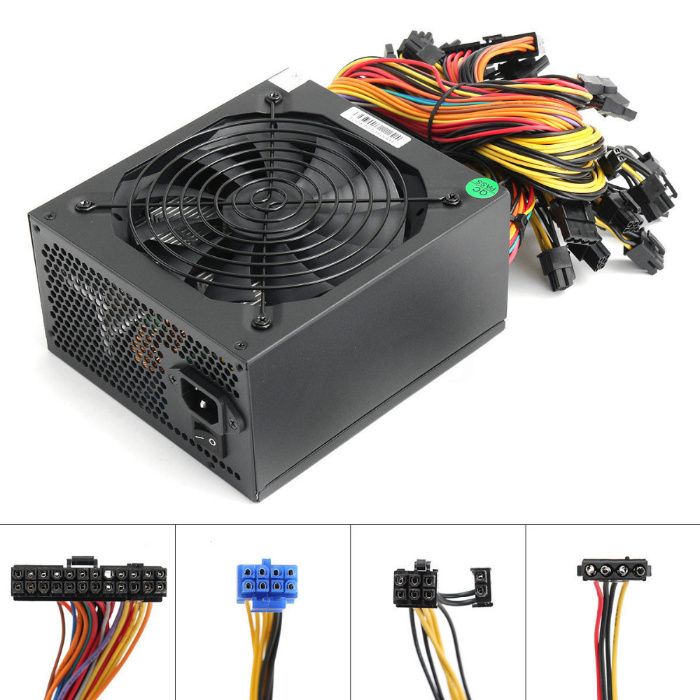 Захранване за Риг / Miner Копач / Power Supply 1600W / PSU за компютър