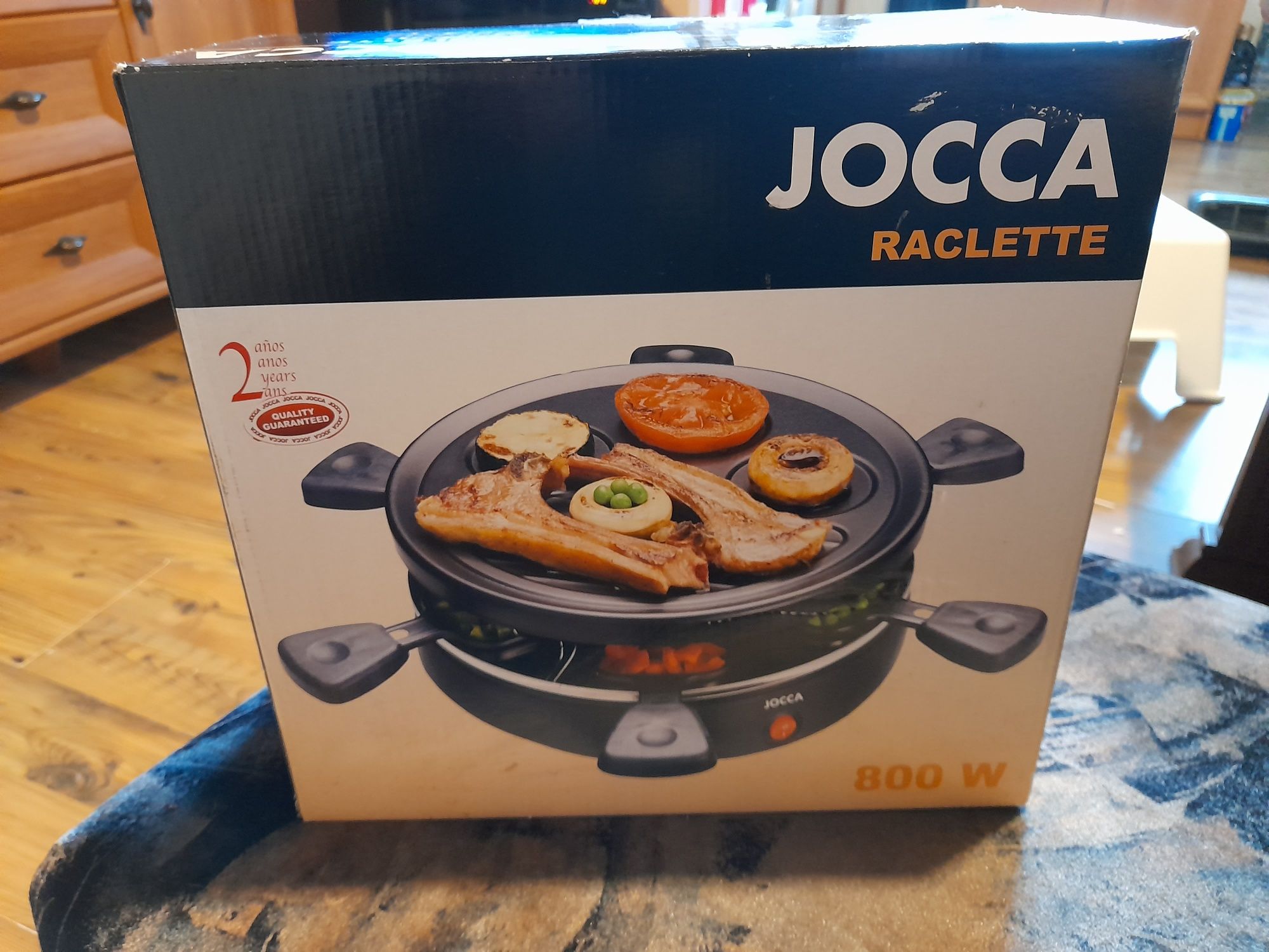 Нов JOCCA Раклет  грил плоча за готвене