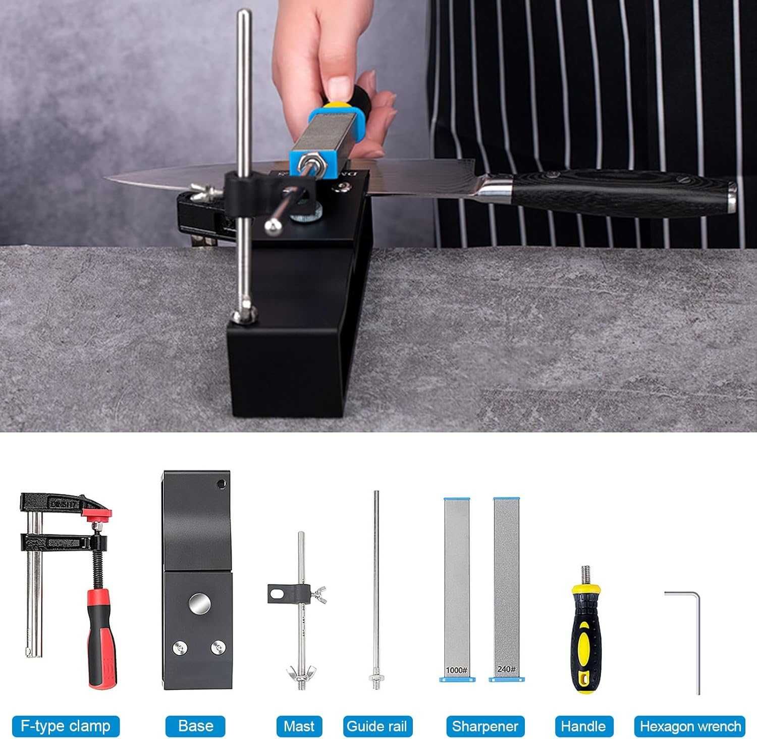 Точило за ножове CEIEVER Professional Knife Sharpener, 360 градуса