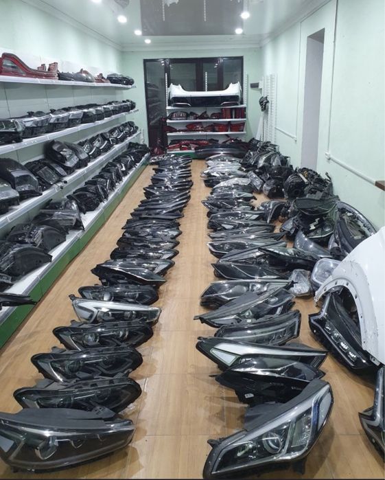 Оригинальные запчасти на KIA и Hyundai — фары, бамперы, кузов