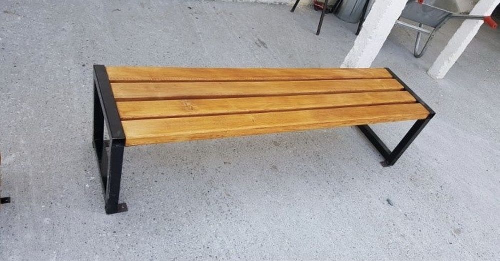 Banca de parc fara spatar