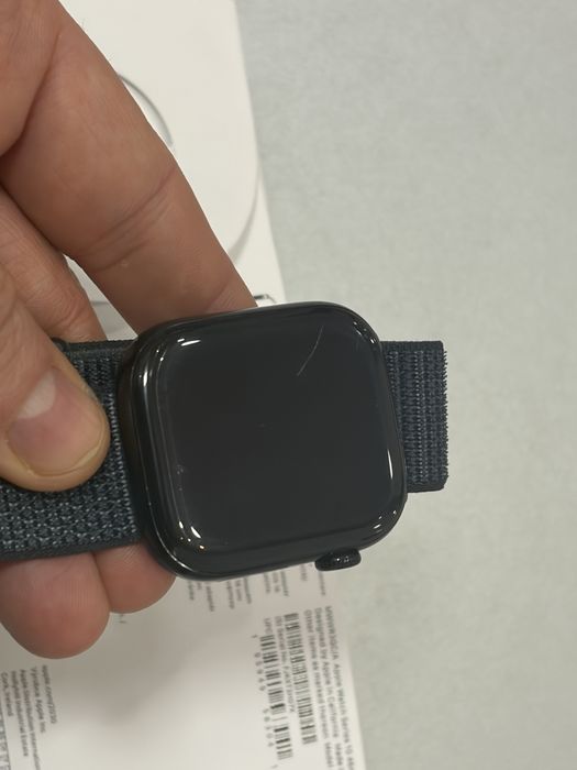 Apple Watch Seria 10, 46mm, Gps, Jet Black Aluminuim Case, la cutie