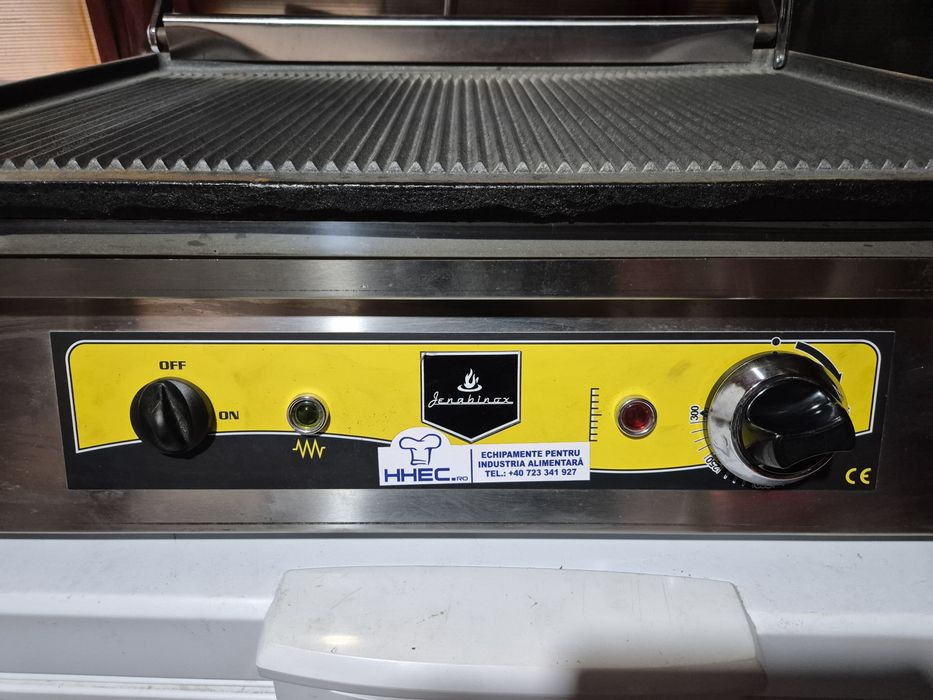 Grill Toaster Profesional HoReCa – Putere Mare, Inox, Termostat