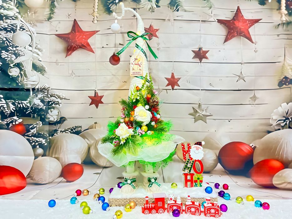 Bradut / Brazi hand made cadou craciun inaltime 55-60 cm