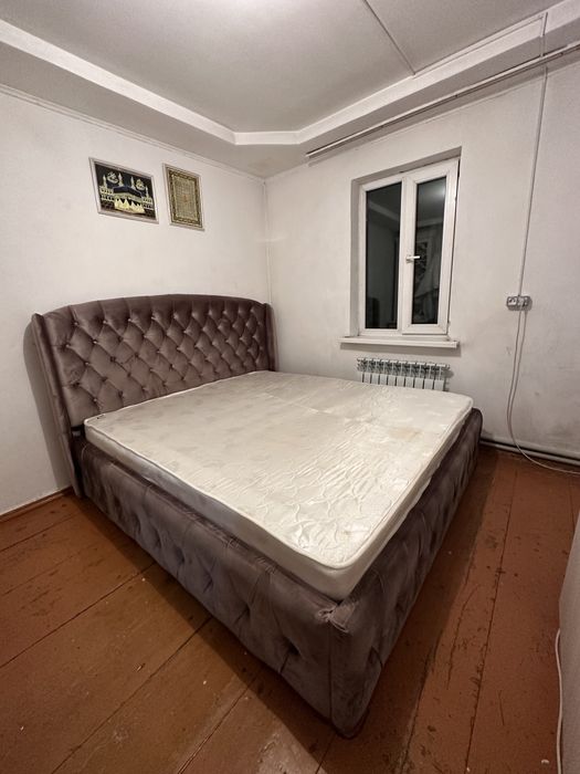 Спальный кровать, размер большой матрасымен