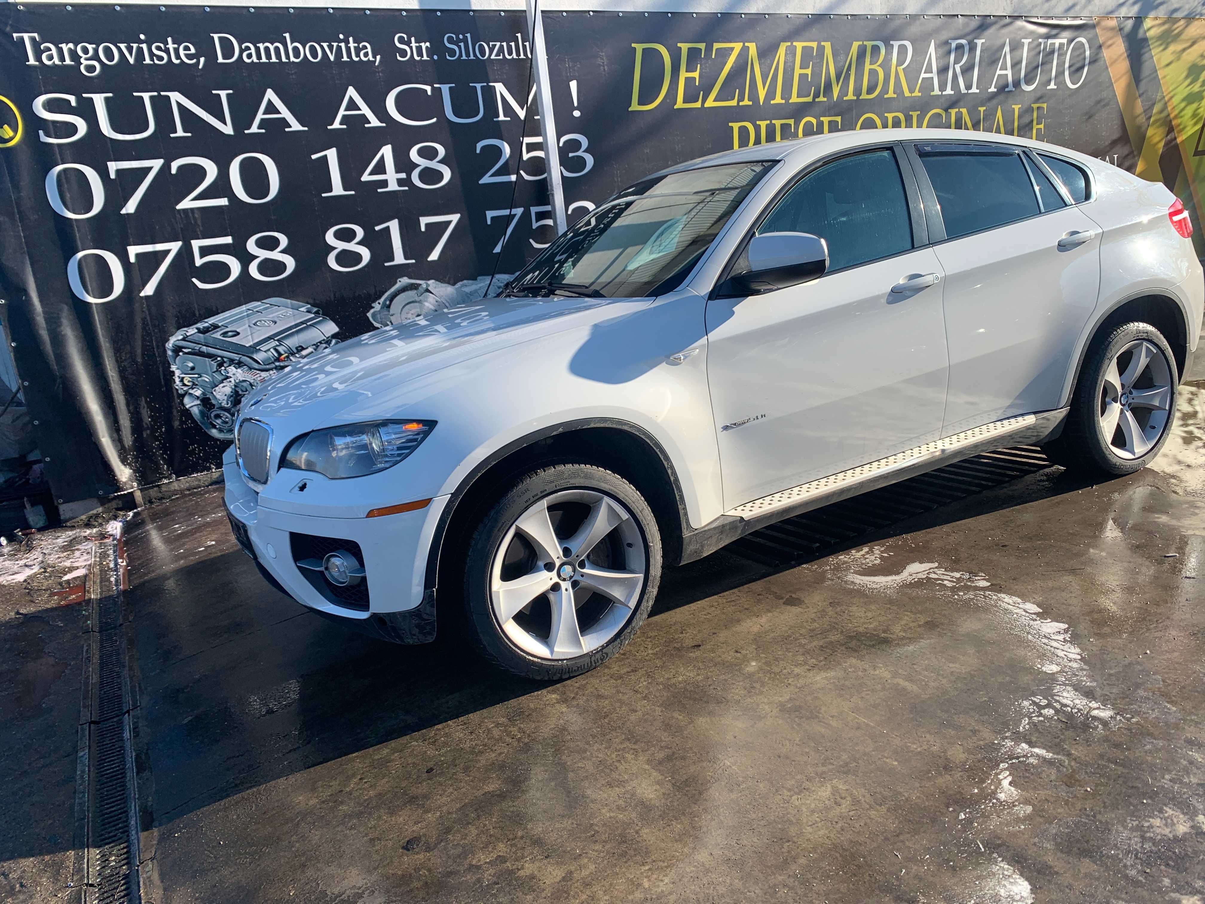 Dezmembrez bmw x6 e71 x6 4.4i/bara fata x6/far/aripa/capota/