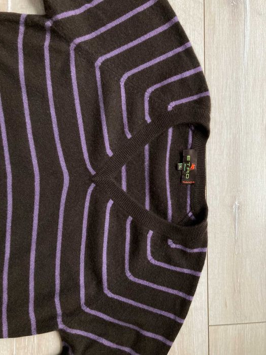 Etro Milano 100% Cashmere женски кашмирен пуловер кашмир размер XL