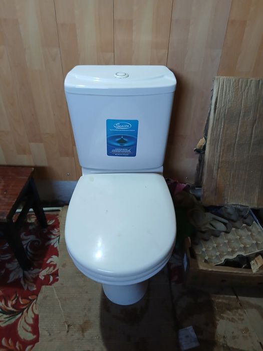 Унитаз в хорошем состоянии