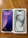 Iphone 15 128gb Blue recarosat 0 cicluri de incarcare baterie original