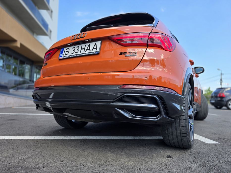 Audi Q3 Portocaliu 35 TDI Quattro S line Matrix Led Bang&Olufsen 680 W