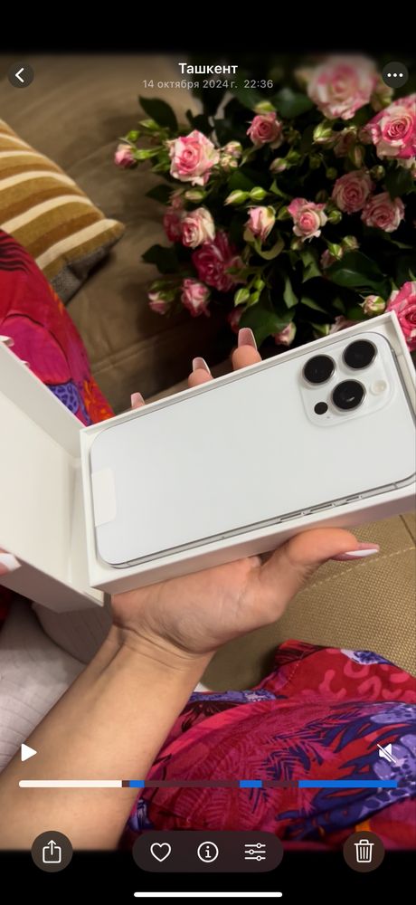 Iphone 16 pro max 512Gb WHITE БЕЛЫЙ